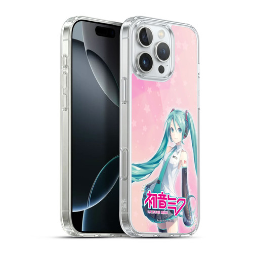 Hatsune Miku Graphics Star Soft Gel Case for Apple iPhone 16 Pro Max & MagSafe