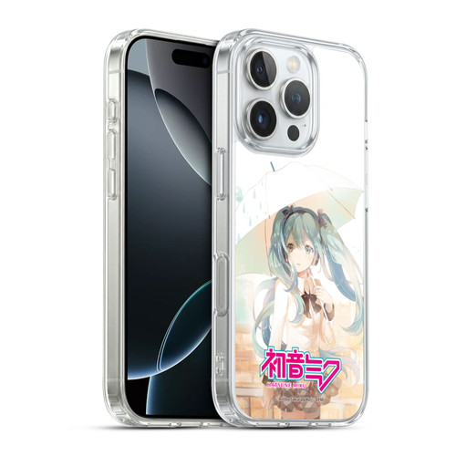 Hatsune Miku Graphics Rain Soft Gel Case for Apple iPhone 16 Pro & MagSafe