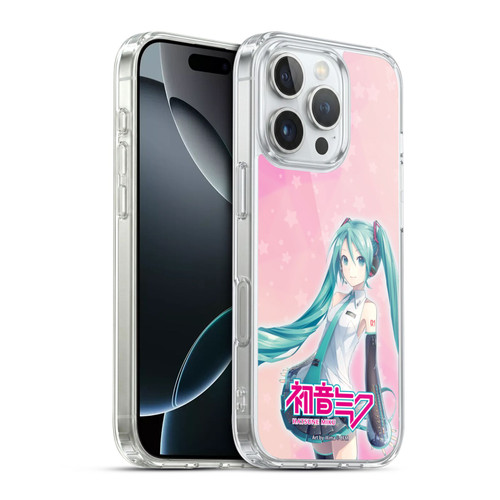 Hatsune Miku Graphics Star Soft Gel Case for Apple iPhone 16 Pro & MagSafe