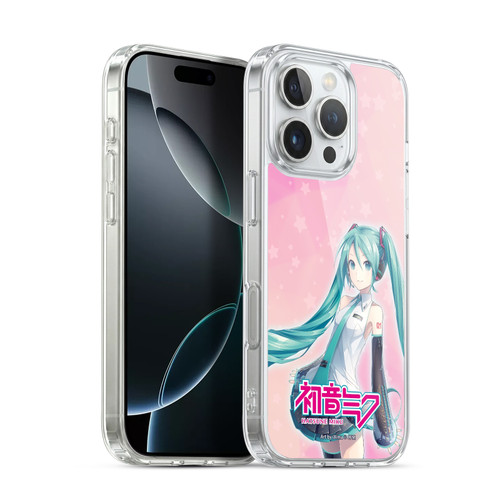 Hatsune Miku Graphics Star Soft Gel Case for Apple iPhone 16 Pro & MagSafe