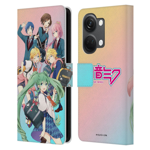 Hatsune Miku Virtual Singers High School Leather Book Wallet Case Cover For OnePlus Nord 3 5G