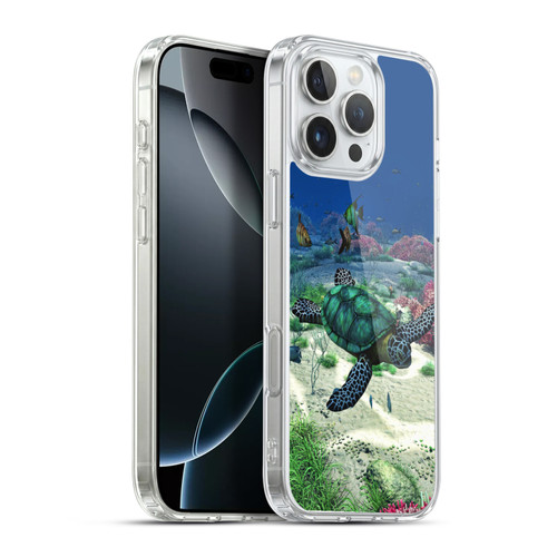 Simone Gatterwe Life In Sea Turtle Soft Gel Case for Apple iPhone 16 Pro Max & MagSafe