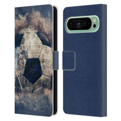 Simone Gatterwe Vintage And Steampunk Grunge Soccer Leather Book Wallet Case Cover For Google Pixel 9 Pro XL