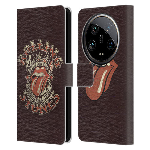 The Rolling Stones Tours Tattoo You 1981 Leather Book Wallet Case Cover For Xiaomi 14 Ultra