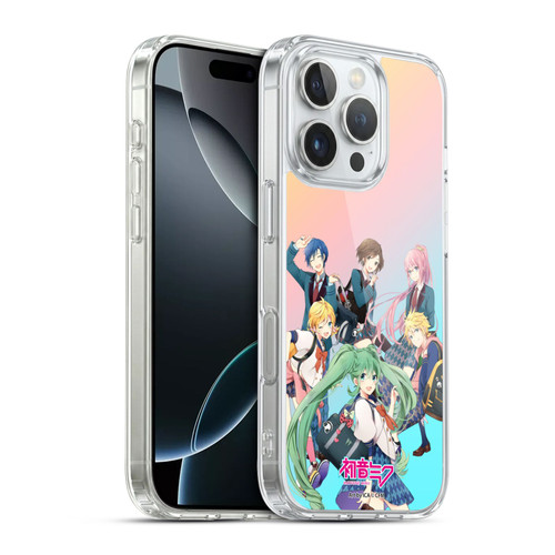 Hatsune Miku Virtual Singers High School Soft Gel Case for Apple iPhone 16 Pro