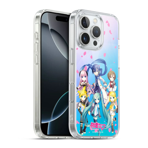 Hatsune Miku Virtual Singers Sakura Soft Gel Case for Apple iPhone 16 Pro & MagSafe