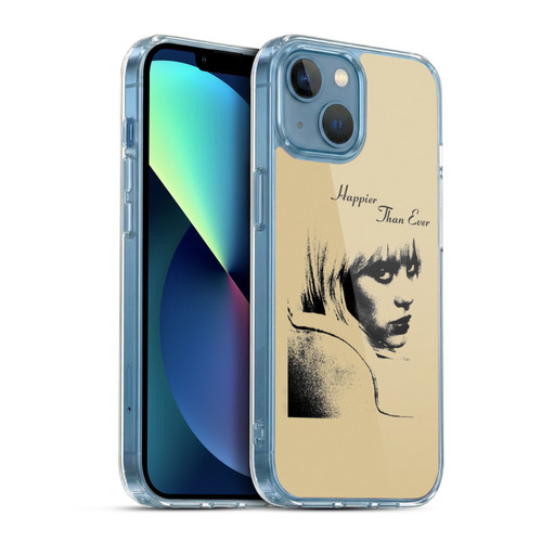 Billie Eilish Happier Than Ever Album Image Soft Gel Case for Apple iPhone 13 Mini & MagSafe