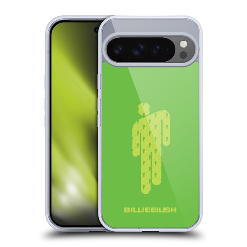 Billie Eilish Key Art Blohsh Green Soft Gel Case for Google Pixel 9 Pro XL