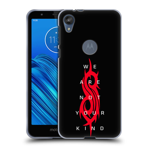 Slipknot We Are Not Your Kind Logo Soft Gel Case for Motorola Moto E6