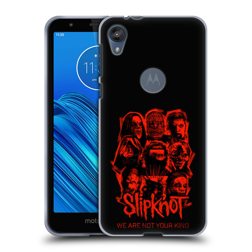 Slipknot We Are Not Your Kind Red Patch Soft Gel Case for Motorola Moto E6