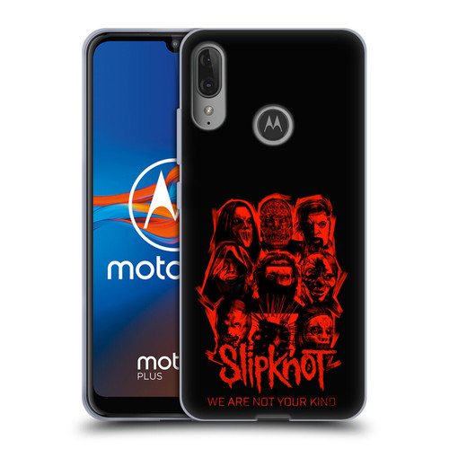 Slipknot We Are Not Your Kind Red Patch Soft Gel Case for Motorola Moto E6 Plus