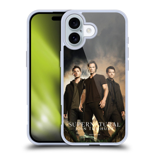 Supernatural Key Art Sam, Dean & Castiel 2 Soft Gel Case for Apple iPhone 16