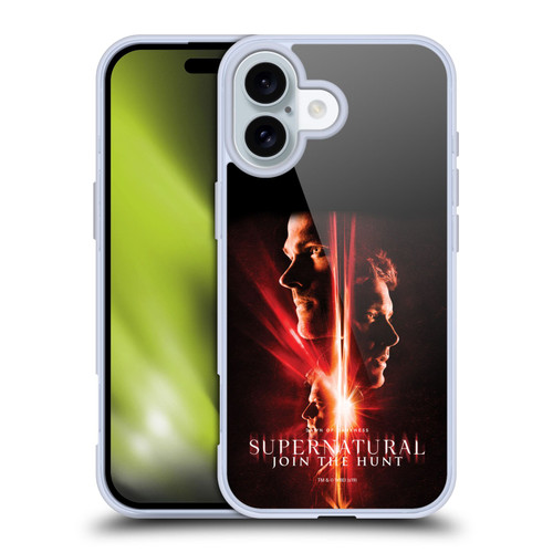 Supernatural Key Art Sam, Dean & Castiel Soft Gel Case for Apple iPhone 16 & MagSafe
