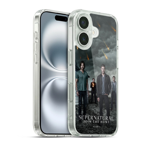 Supernatural Key Art Season 12 Group Soft Gel Case for Apple iPhone 16 & MagSafe