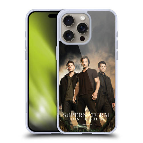 Supernatural Key Art Sam, Dean & Castiel 2 Soft Gel Case for Apple iPhone 16 Pro Max