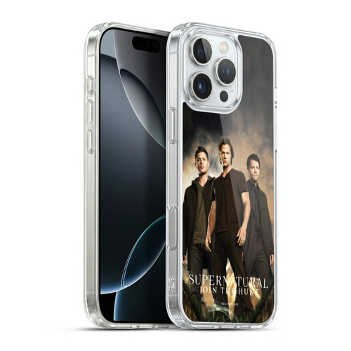 Supernatural Key Art Sam, Dean & Castiel 2 Soft Gel Case for Apple iPhone 16 Pro Max & MagSafe