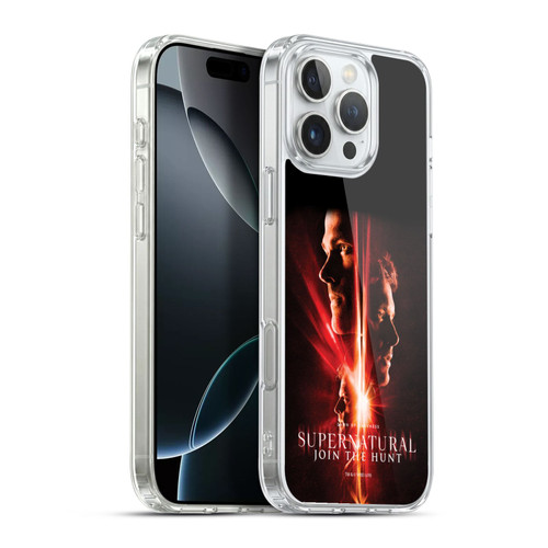 Supernatural Key Art Sam, Dean & Castiel Soft Gel Case for Apple iPhone 16 Pro Max & MagSafe