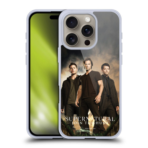 Supernatural Key Art Sam, Dean & Castiel 2 Soft Gel Case for Apple iPhone 16 Pro & MagSafe