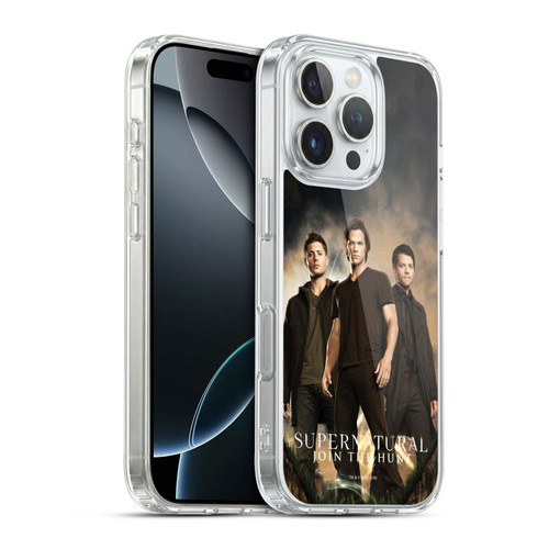 Supernatural Key Art Sam, Dean & Castiel 2 Soft Gel Case for Apple iPhone 16 Pro & MagSafe