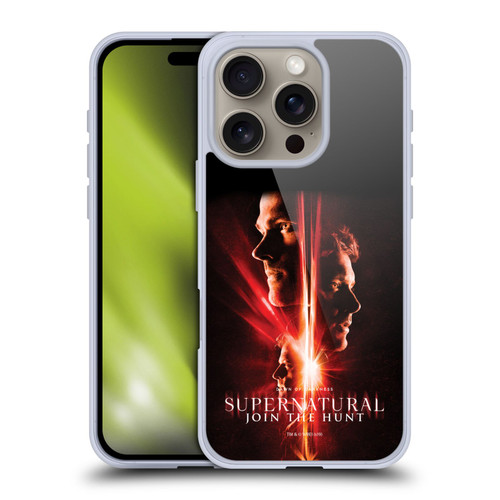Supernatural Key Art Sam, Dean & Castiel Soft Gel Case for Apple iPhone 16 Pro & MagSafe