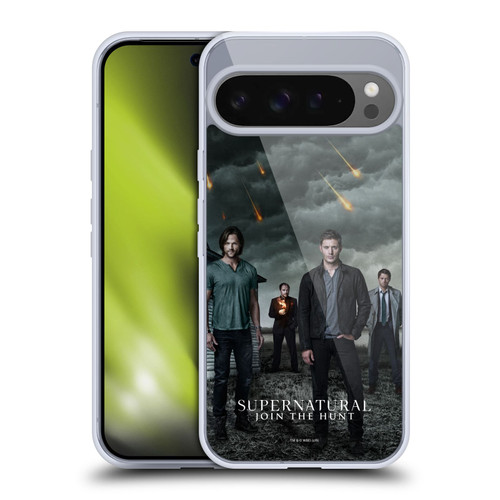 Supernatural Key Art Season 12 Group Soft Gel Case for Google Pixel 9 Pro XL