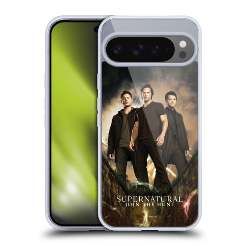 Supernatural Key Art Sam, Dean & Castiel 2 Soft Gel Case for Google Pixel 9 Pro XL