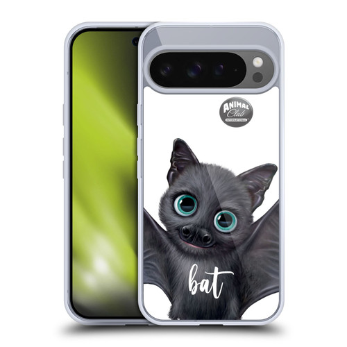 Animal Club International Faces Bat Soft Gel Case for Google Pixel 9 Pro XL