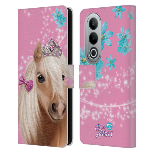 Animal Club International Royal Faces Horse Leather Book Wallet Case Cover For OPPO OnePlus Ace 3V 5G