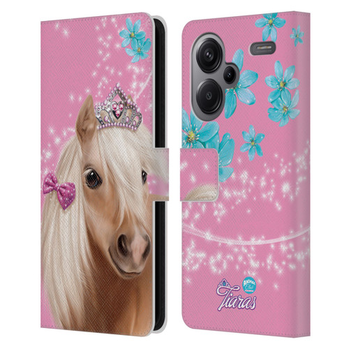 Animal Club International Royal Faces Horse Leather Book Wallet Case Cover For Xiaomi Redmi Note 13 Pro Plus 5G