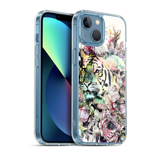 Riza Peker Animals Tiger Soft Gel Case for Apple iPhone 13 Mini
