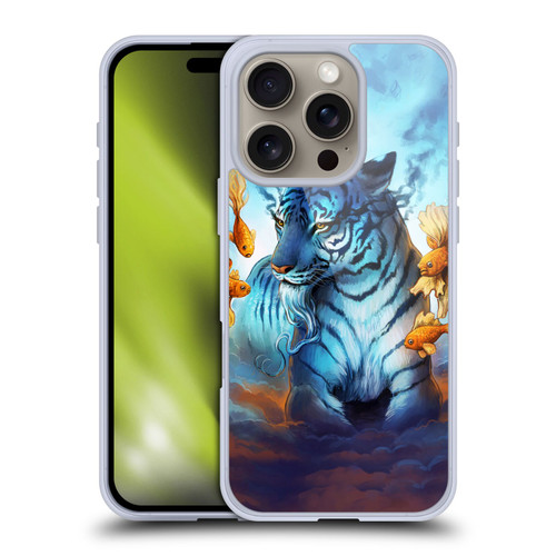 Jonas "JoJoesArt" Jödicke Big Cats Tiger Fish Soft Gel Case for Apple iPhone 16 Pro