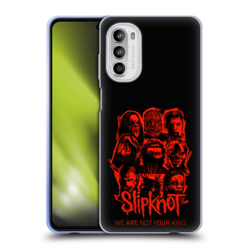 Slipknot We Are Not Your Kind Red Patch Soft Gel Case for Motorola Moto G52