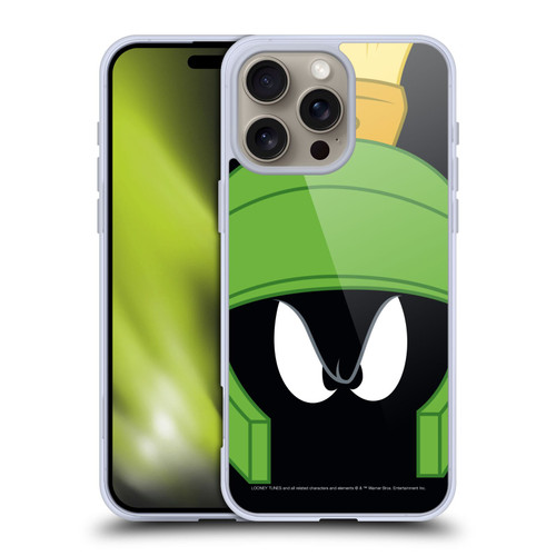 Looney Tunes Full Face Marvin The Martian Soft Gel Case for Apple iPhone 16 Pro Max