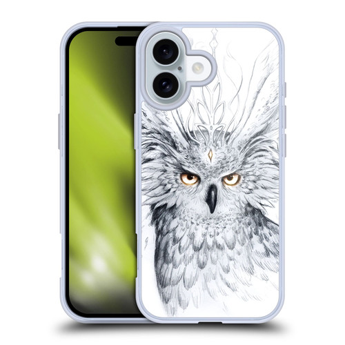 Jonas "JoJoesArt" Jödicke Wildlife Owl Soft Gel Case for Apple iPhone 16