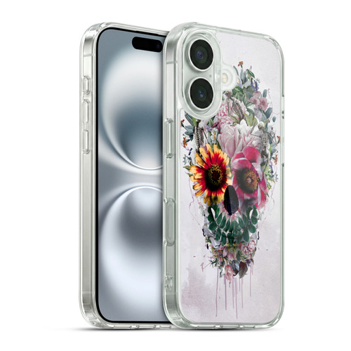 Riza Peker Skulls 6 Sugar Soft Gel Case for Apple iPhone 16 & MagSafe