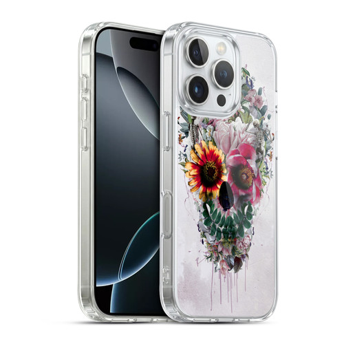 Riza Peker Skulls 6 Sugar Soft Gel Case for Apple iPhone 16 Pro & MagSafe