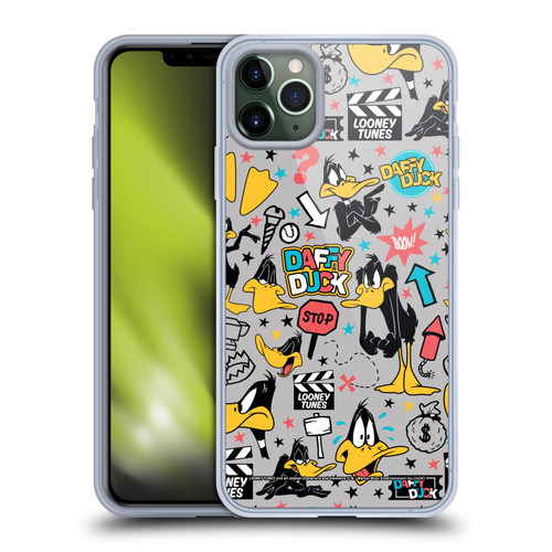 Looney Tunes Graphics and Characters Daffy Duck Soft Gel Case for Apple iPhone 11 Pro Max & MagSafe