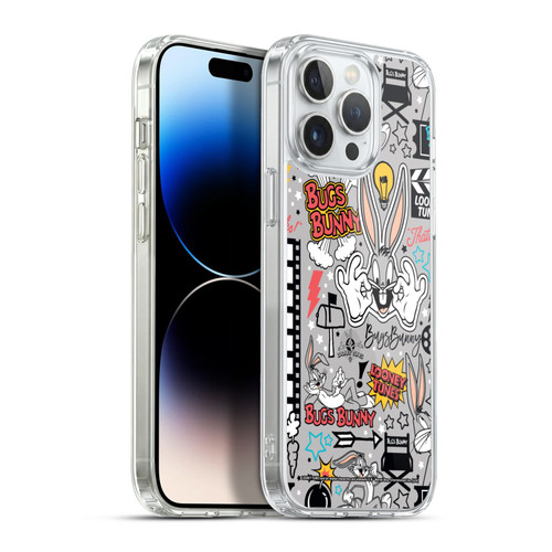 Looney Tunes Graphics and Characters Bugs Bunny Soft Gel Case for Apple iPhone 13 Pro Max & MagSafe