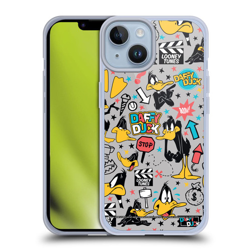Looney Tunes Graphics and Characters Daffy Duck Soft Gel Case for Apple iPhone 14
