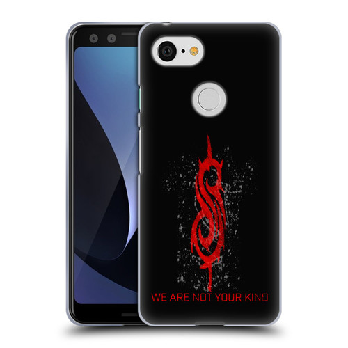 Slipknot We Are Not Your Kind Red Distressed Look Soft Gel Case for Google Pixel 3