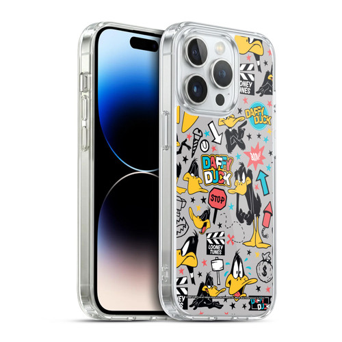 Looney Tunes Graphics and Characters Daffy Duck Soft Gel Case for Apple iPhone 14 Pro & MagSafe