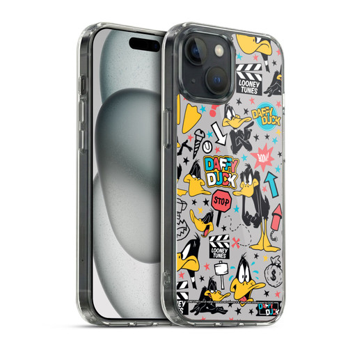Looney Tunes Graphics and Characters Daffy Duck Soft Gel Case for Apple iPhone 15 & MagSafe