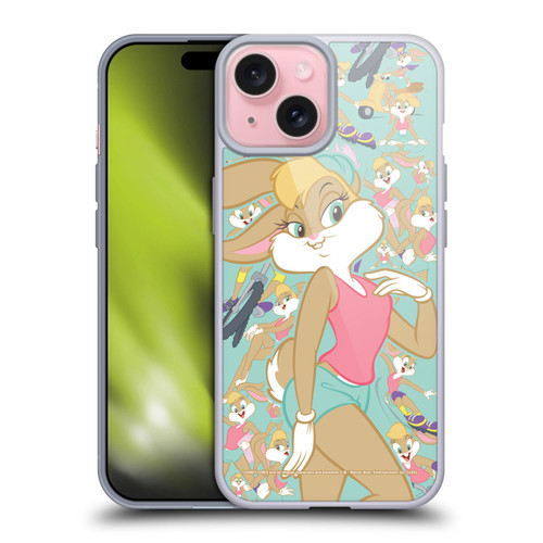 Looney Tunes Graphics and Characters Lola Bunny Soft Gel Case for Apple iPhone 15