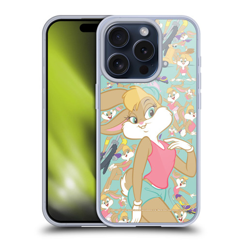 Looney Tunes Graphics and Characters Lola Bunny Soft Gel Case for Apple iPhone 15 Pro & MagSafe
