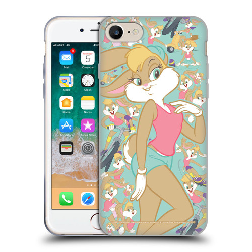 Looney Tunes Graphics and Characters Lola Bunny Soft Gel Case for Apple iPhone 7 / 8 / SE 2020 & 2022 & MagSafe