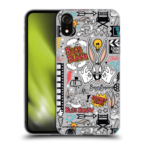 Looney Tunes Graphics and Characters Bugs Bunny Soft Gel Case for Apple iPhone XR