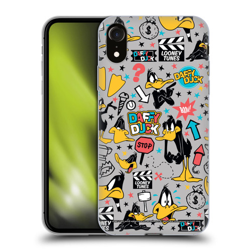 Looney Tunes Graphics and Characters Daffy Duck Soft Gel Case for Apple iPhone XR