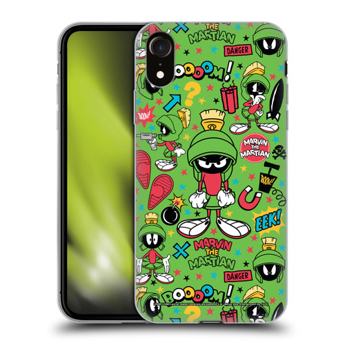 Looney Tunes Graphics and Characters Marvin The Martian Soft Gel Case for Apple iPhone XR