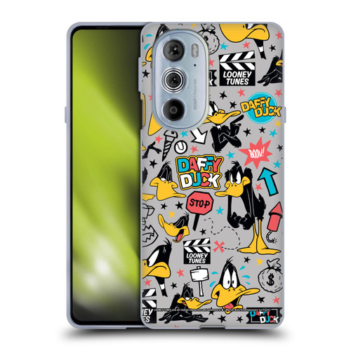 Looney Tunes Graphics and Characters Daffy Duck Soft Gel Case for Motorola Edge X30