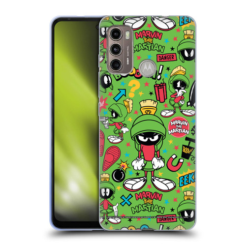 Looney Tunes Graphics and Characters Marvin The Martian Soft Gel Case for Motorola Moto G60 / Moto G40 Fusion